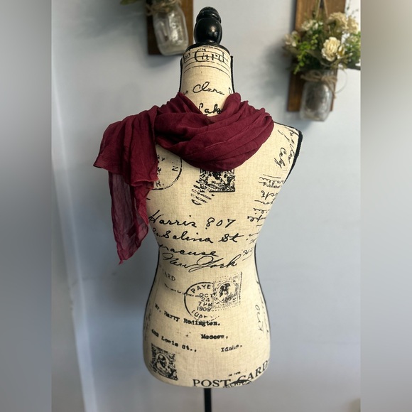 Natura scarf 100% silk bohemian festive art to wear Gypsy indie hippie - Picture 4 of 7